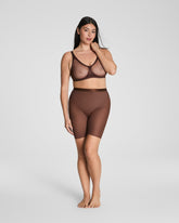 SPANXsupersmoothâ„¢ SheerSense Mid-Thigh Short | Espresso